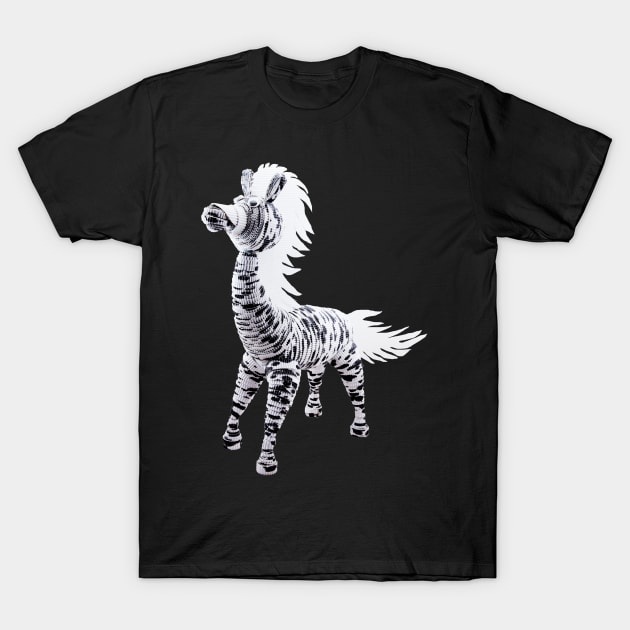 The horse T-Shirt by Crazy_Paper_Fashion